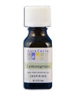 Aura Cacia Lemongrass Essential Oil (1×0.5Oz)