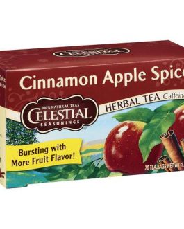 Celestial Seasonings Cinnamon Apple Spice Herb Tea (6x20bag)