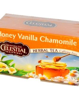 Celestial Seasonings Honey Vanilla Chamomile Herb Tea (6x20bag)