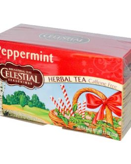 Celestial Seasonings Peppermint Herb Tea (6x20bag)