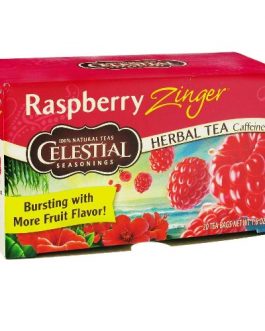 Celestial Seasonings Raspberry Zinger Herb Tea (6x20bag)