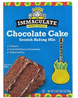 Immaculate Baking Co. Cake, Chocolate (8×21 OZ)