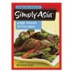 Simply Asia Ginger Teriyaki Stir Fry Sauce (6×4.2 Oz)