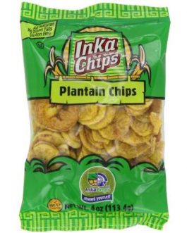 Inka Crops Roasted Plantain Chips (12×4 Oz)