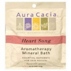 Aura Cacia Heartsong Mineral Bath (6×2.5 Oz)