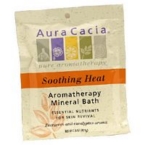 Aura Cacia Soothing Heat Mineral Bath (6×2.5 Oz)