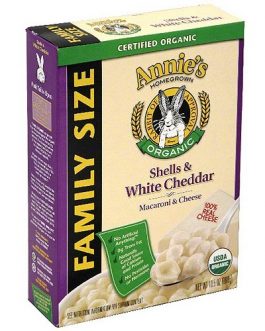 Annie’s Shells & Cheddar Family Size (6×10.5 Oz)