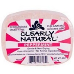 Clearly Naturals Peppermint Glycerine Soap (1×4 Oz)