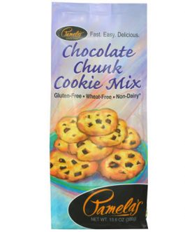 Pamela’s Products Choc Chunk Cookie Mix Gluten Free ( 6×13.6 Oz)