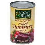 Grown Right Jellied Cranberry Sauce (24×14 Oz)