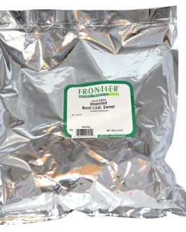 Frontier Herb Imported Basil Leaf C/S (1x1lb)