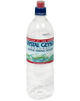 Crystal Geyser Alpine Spring Water Sport Top (15×1 LTR)