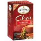 Twinings Ultra Spice Chai (6×20 CT)