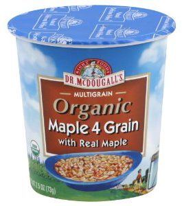 Dr. McDougall’s Maple 4 Grain Hot Cereal Cup (6×2.5 Oz)