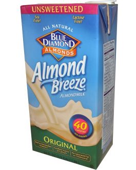 Blue Diamond Original Almond Breeze Unsweetened (12×32 Oz)