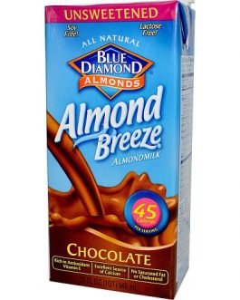 Blue Diamond Chocolate Almond Breeze Unsweetened (12×32 Oz)