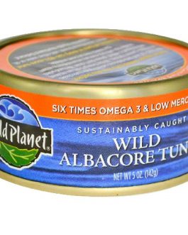 Wild Planet Wild Albacore Tuna Low Mercury (12×5 Oz)