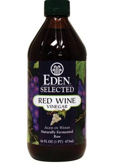 Eden Foods Red Wine Vinegar Raw (12×16 Oz)