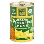 Native Forest Pineappleple Chunks (6×14 Oz)