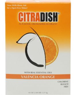 Citra-Solv Valencia Orange Auto Dish Powder (12×45 Oz)