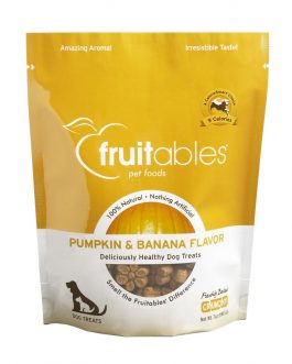 Fruitables Pumpkin & Banana Mix Dog Treats (8×7 Oz)