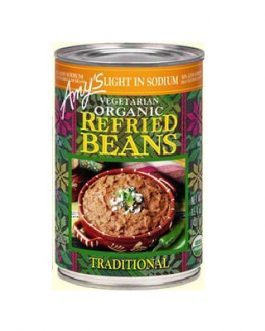 Amy’s Kitchen Refried Traditional Beans Low Sodium (12×15.4 Oz)