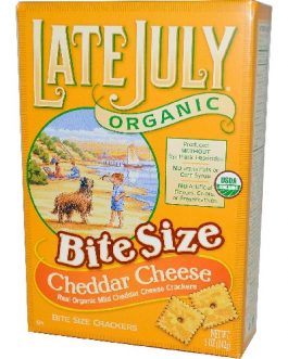 Late July Bite Size Cheddar Cheese (12×5 Oz)