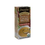 Imagine Foods Low Sodium Chicken Broth (12×32 Oz)