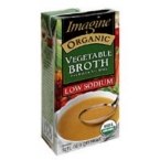 Imagine Foods Low Sodium vegetable Broth (12×32 Oz)