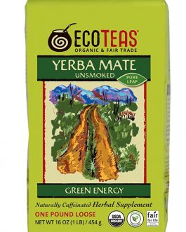 ECOTEAS Yerba Mate Pure Leaf Loose Tea (6x1LB)