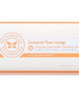 The Honest Co Bar Soap, Tangerine Vanilla (1×5 OZ)