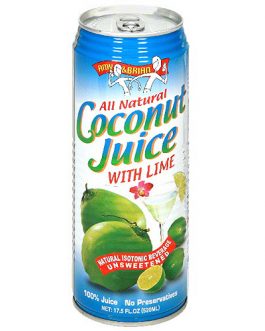 Amy & Brian Coconut Juice With Lime (12×17.5 Oz)