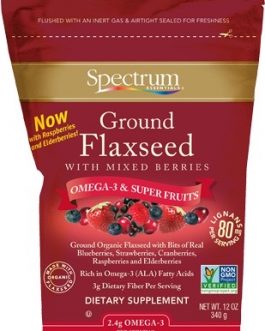 Spectrum Ground Flax With Berries ( 1×12 Oz)