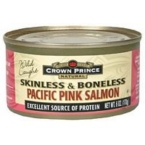 Crown Prince Pacific Pink Salmon Skinless Boneless (12×6 Oz)