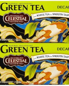 Celestial Seasonings Decaffeinated Green Tea (6×20 Bag)