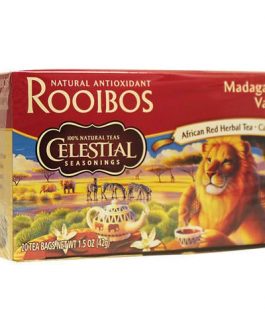 Celestial Seasoning Madagascar Vanilla Red Herb Tea (6×20 bag)