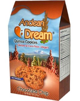 Andean Dream Quinoa Choc Chip Cookies Gluten Free (6×7 Oz)