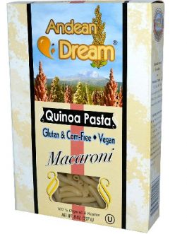 Andean Dream Macaroni Quinoa Pasta Gluten Free (12×8 Oz)