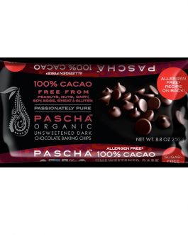 Pascha Choc Baking Chips, Dk Chocolate (6×8.8 OZ)