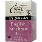 Choice Organic Teas Ft English Breakfast Tea (6×16 Bag)