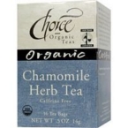 Choice Organic Teas Chamomile Herb Tea (6×16 Bag)