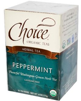 Choice Organic Teas Peppermint Herb Tea (6×16 Bag)