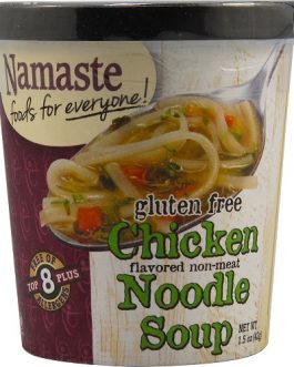 Namaste Foods Chicken Noodle, Flvrd Non Meat (12×1.5 OZ)