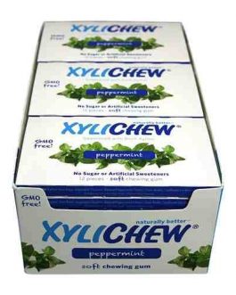 Xylichew Peppermint Gum, Display (24×12 PC)