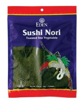 Eden Foods Sushi Nori Toasted (6x.6 Oz)