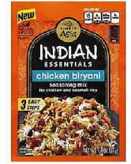 Simply Asia Chicken Biryani (12×1.1 OZ)