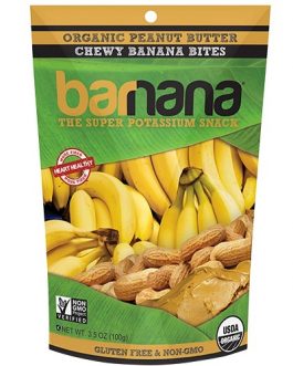 Barnana Banana Bites, Peanut Butter (12×3.5 OZ)