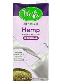 Pacific Natural Original Hemp Milk Non Dairy Beverage (12×32 Oz)