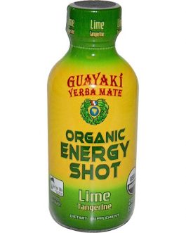 Guayaki Lime Tangerine Energy Shot (12×2 Oz)