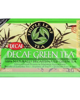 Triple Leaf Tea Decaf Green Tea (6×20 Bag)